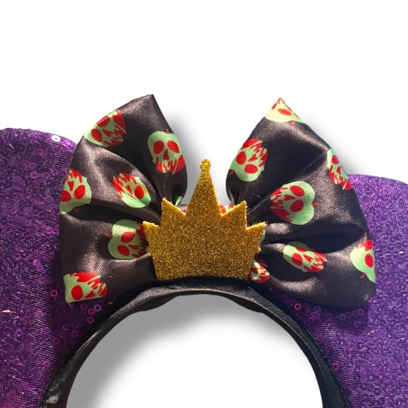 Disney Villains Eval Queen Minnie Mouse Ears Headband - Picture 4 of 6